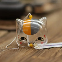 Load image into Gallery viewer, Cute Cat Japanese Glass Wind Chimes | Hanging Furin Bell - 1 Pc