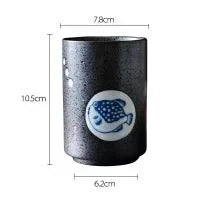 Load image into Gallery viewer, Japanese Yunomi Tea Cup | Cherry Blossom &amp; Minimalist Ceramic, 201-300ml