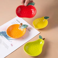 Load image into Gallery viewer, Fruit Shape Sauce Dish | Soy Ceramic Seasoning Dipping Bowl - 1 Pc