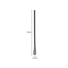 Load image into Gallery viewer, Stainless Steel Swizzle Sticks | Long Short Handle Drink Cocktail Stirrers - 1 Pc