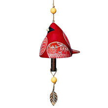 Load image into Gallery viewer, Red Cardinal Japanese Wind Chimes | Bird Song Bell - 1 Pc