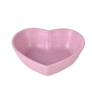 Heart Shape Soy Sauce Dish | Love Sushi Dipping Bowls - 1 Pc