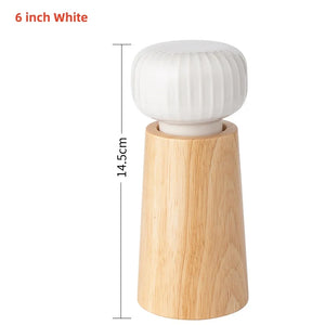 Modern Blue & White Ceramic Salt and Pepper Grinder  - 1 Pc