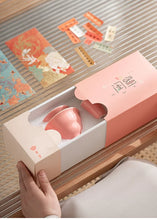 Load image into Gallery viewer, Pink Ceramic Chinese Tea Set | Cute Gong Fu Gift - 3 Pc
