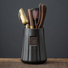 Load image into Gallery viewer, Chinese Gong Fu Tea Ceremony Accessory Wooden Kit Tools - 6 Pcs