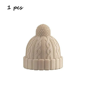 Winter Hat Wine Bottle Stoppers | Christmas Beanie Silicone Decorative Cap - 1 Pc