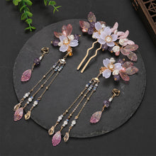 Load image into Gallery viewer, Ornate Chinese Bridal Hair Pins | Decorative Headdress Jewelry - 1 Set