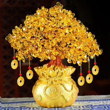 Load image into Gallery viewer, Small Lucky Money Tree Gold Figurine | Chinese New Year Gifts 2025 - 1 Pc