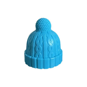 Winter Hat Wine Bottle Stoppers | Christmas Beanie Silicone Decorative Cap - 1 Pc