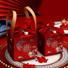 Load image into Gallery viewer, Red Chinese Wedding Decor Gift Boxes | Guest Wedding Favors - 20 PC Set