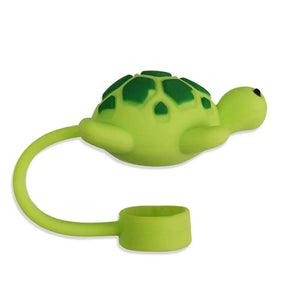 Cute Animal Silicone Straw Covers | Reusable Cup Caps - 1 Pc