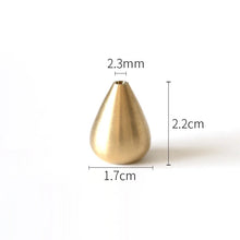 Load image into Gallery viewer, Small Portable Incense Holder | Brass Stick Holders for Travel - 1 Pc