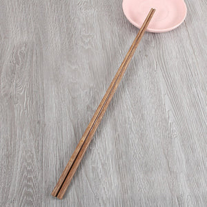 long wooden chopsticks for cooking tableware natural chinese