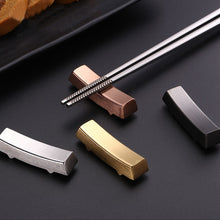 Load image into Gallery viewer, Stainless Steel Chopstick Rests (1 pc)