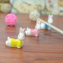 Load image into Gallery viewer, Cute Rabbit Ceramic Rests (3 pcs)