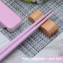 Load image into Gallery viewer, Portable Sushi Alloy Chopsticks | Pink (1 Pair)