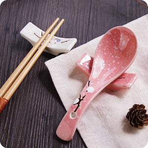 Japanese Ceramic Chopstick Rests (1 pc)