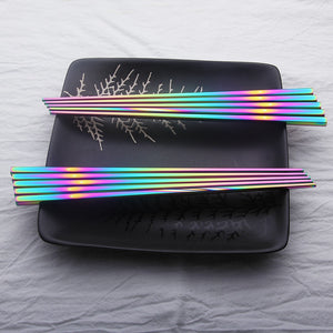 Stainless Steel Rainbow Chopsticks