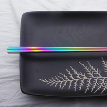 Load image into Gallery viewer, Stainless Steel Rainbow Chopsticks