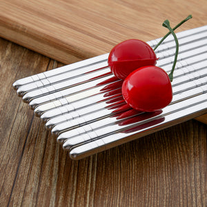 Stainless Steel Metal Chopsticks (5 pairs)